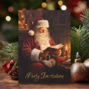 Recherche de père vintage noël invitations Élégant