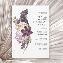 Recherche de purple orchid invitations Élégant