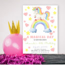 Recherche de licorne magique invitations Licorne arc en ciel