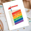 Recherche de cake cartes postales Gâteau arc en ciel