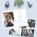 Recherche de arbre vert vœux cartes Pour elle