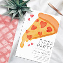 Recherche de pizzas invitations Tranche bébé