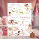 Recherche de fée rose invitations Girl