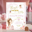 Recherche de fée rose invitations Girl