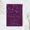 Recherche de pourpre de noël invitations Flocon