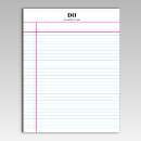 Suche nach uni notizblock Zurück zur schule