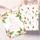Recherche de strawberry baby shower invitations Baies