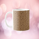 Recherche de peau de léopard tasses Brun