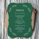 Recherche de menu rustique mariage invitations Verdure