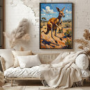 Suche nach outback poster Känguru