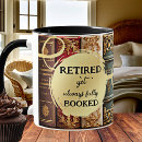 Recherche de bibliothécaire retraité tasses Amoureux du livre