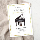 Recherche de piano anniversaire invitations Pianiste