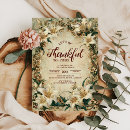 Suche nach vintager erntedank einladungen Blume