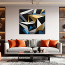 Recherche de motif triangles posters Abstract