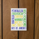 Recherche de bresil cartes postales Drapeau