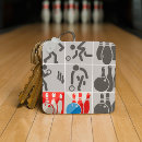 Recherche de de bowling porteclés Dix broches