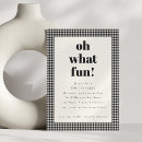 Recherche de noir et blanc noël invitations Mignon