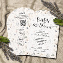 Recherche de chic boho baby shower invitations Fleur sauvage