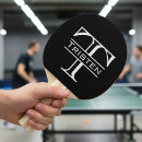 Recherche de monogramme raquettes ping pong Nom