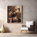 Suche nach gewinn poster Gymnastik