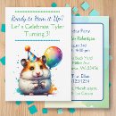 Recherche de hamster anniversaire invitations Fête d'anniversaire