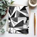 Suche nach geometrische linien postkarten Schwarz