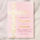 Recherche de blanc rose baptême invitations Aquarelle