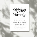 Suche nach 20 geburtstag einladungen Retro