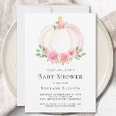 Recherche de fall floral baby shower invitations Fleurs