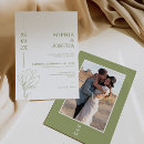 Recherche de simple lines invitations Couple