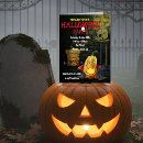 Recherche de château de halloween invitations Citrouille