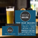 Recherche de logo de boissons cartes visite Barman