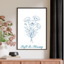Recherche de bleue et de toile posters Toute personne