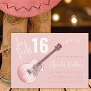 Recherche de country 16ans anniversaire invitations Élégant