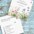 Suche nach wildblume visitenkarten Weiblich