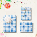 Suche nach blauer gingham geschenkpapier Modern