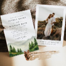 Suche nach mountain wedding einladungen Modern