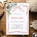Recherche de décorations de noël invitations Rouge