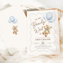 Recherche de baby shower garçon invitations Nous pouvons attendre