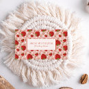 Suche nach strawberry visitenkarten Erdbeeren