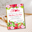 Recherche de tropical baby shower invitations Luau hawaïen