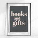 Suche nach books poster Bücher und geschenkzeichen