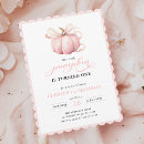 Recherche de de citrouille anniversaire invitations Élégant