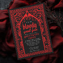 Suche nach vampire halloween einladungen Rot