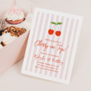 Recherche de cerises invitations Coquette