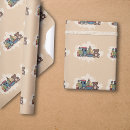 Recherche de train de jouet papier cadeau Ours en peluche