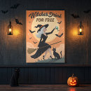 Suche nach hexen katze poster Spukhaft