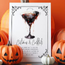 Recherche de martini halloween invitations Soirée costume halloween