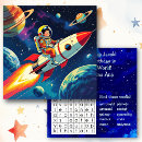 Recherche de fusées vœux cartes Boy