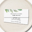 Recherche de verdure cartes visite Feuillage